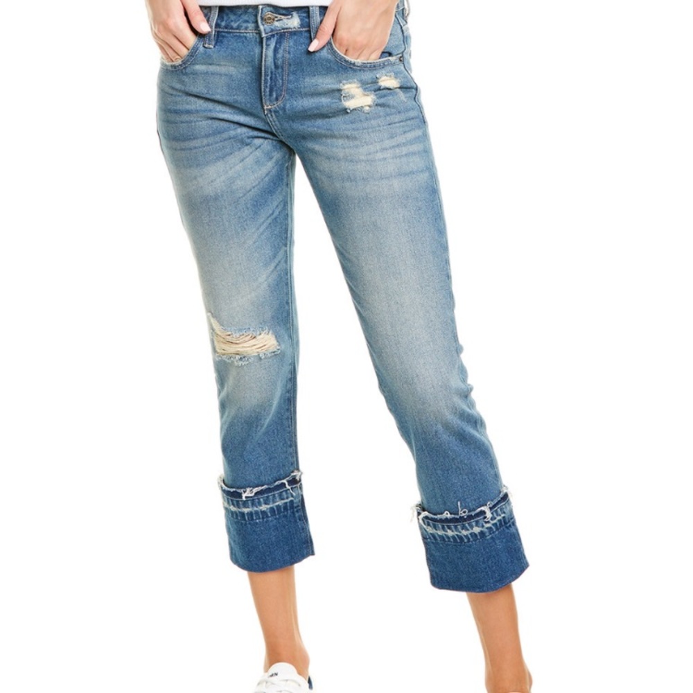 Hidden TRACEY HIGH RISE STRAIGHT CROP